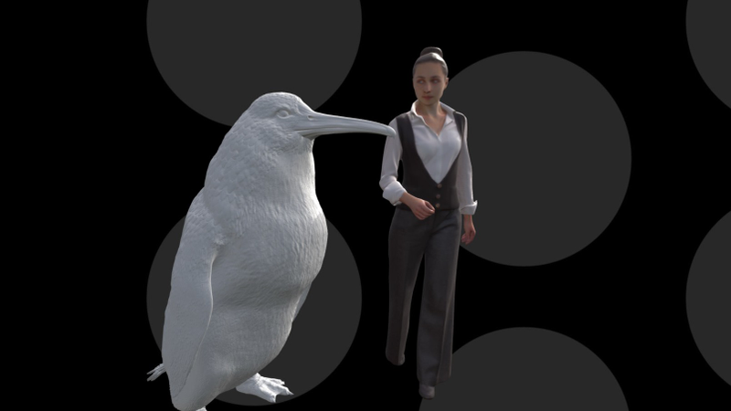 Illustration for article titled New fossil discovery reveals that penguins used to be way too big